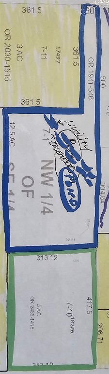 17539 Hodges Road Hilliard, FL 32046 - Photo 12 of 62 Blue is 4.62 Acres and the Green is 3 Acres - 2 Separate Parcels - Total 7.62 Acres