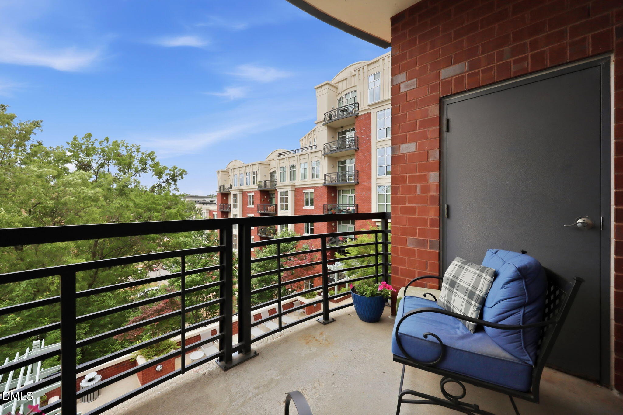 618 North Boylan Avenue, Unit 718 Raleigh, NC 27603 - Photo 21 of 38 a view of a porch with furniture