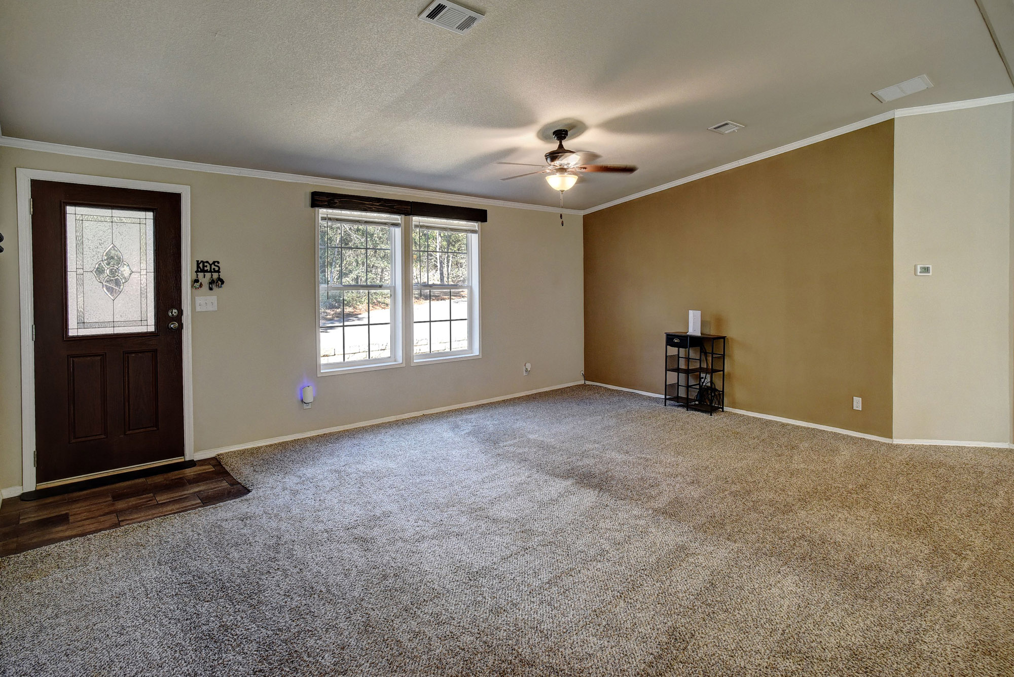 1024 Sand Hills Road Red Rock, TX 78662 - Photo 11 of 37 Very large living space which opens to dining and kitchen