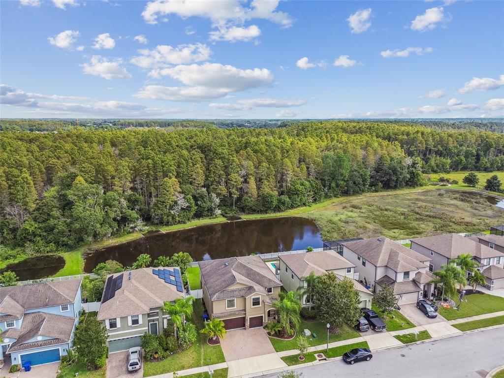 11737 Crestridge Loop New Port Richey, FL 34655 - Photo 3 of 100 an aerial view of residential houses with outdoor space and street view