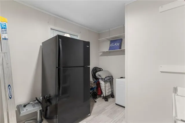 a view of a storage & utility room