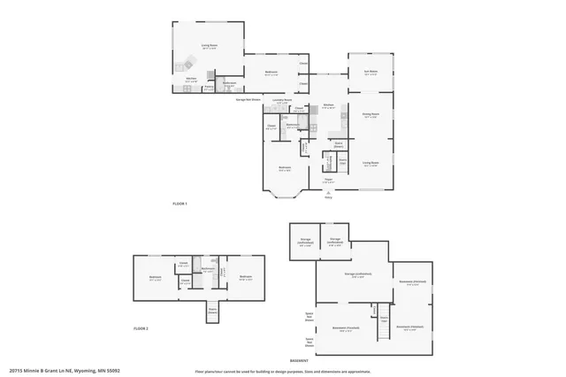$550,000 | 20715 Minnie B Grant Lane Northeast, Wyoming, MN 55092