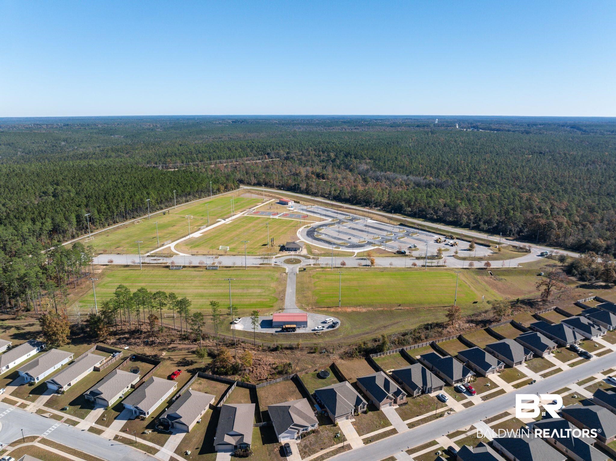 10306 Brodick Loop Spanish Fort, AL 36527 - Photo 33 of 35 Bird's eye view