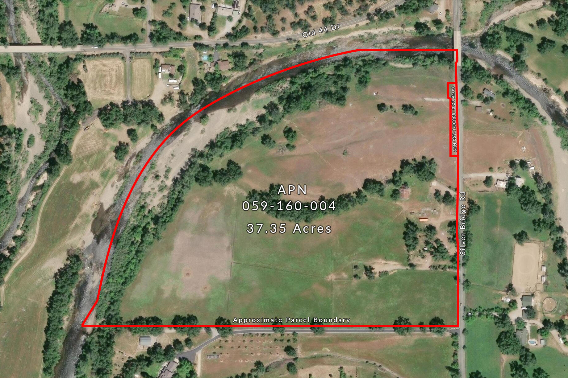 9422 Silver Bridge Road Palo Cedro, CA 96073 - Photo 2 of 27 Parcel Overlay-1