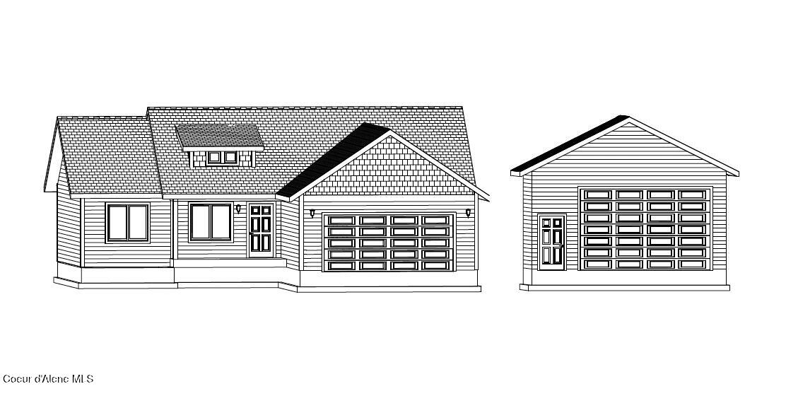 6709 West Plant Lane Rathdrum, ID 83858 - Photo 2 of 17 6709 Plant Home and Shop Rendering