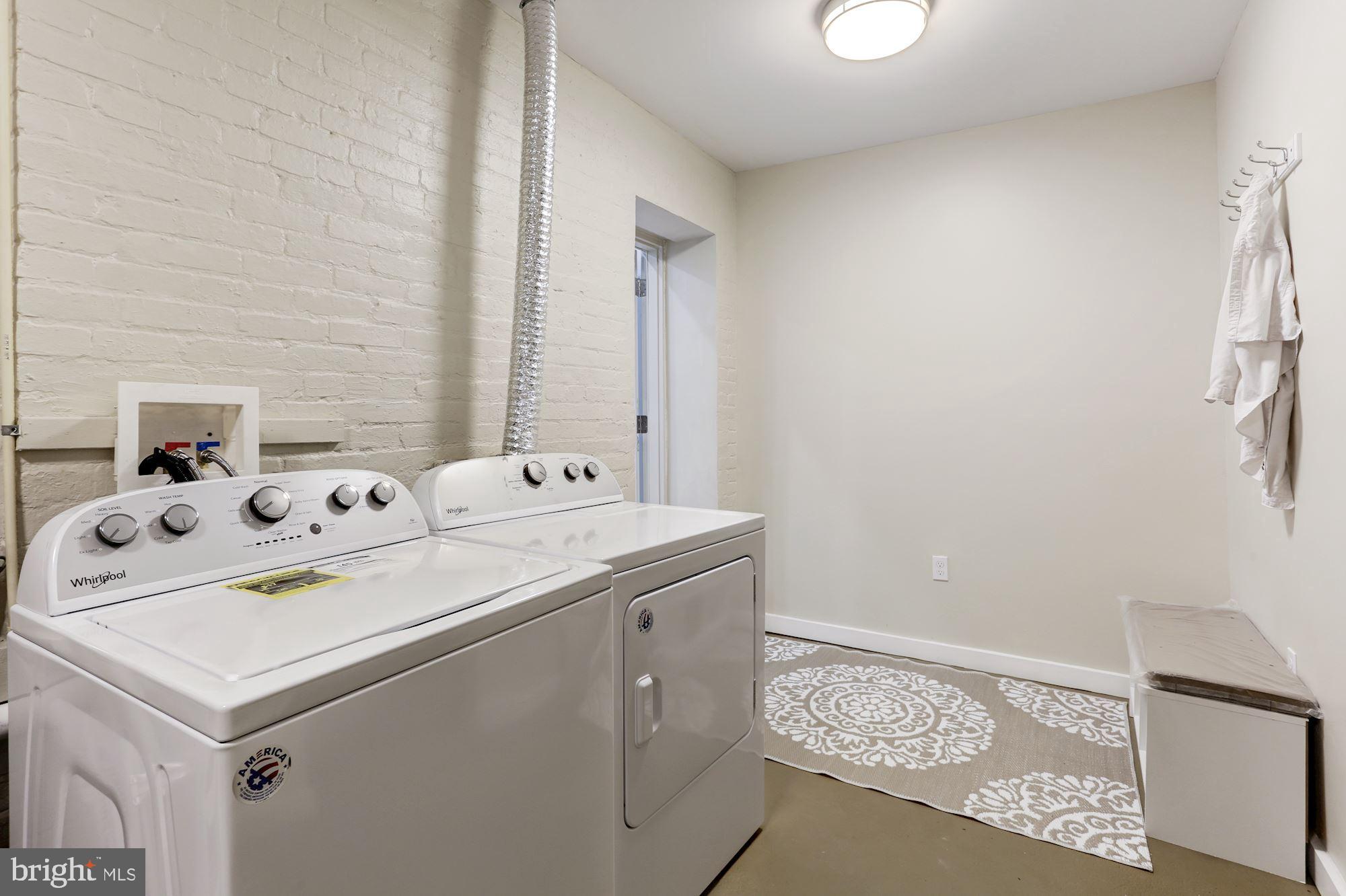 638 G Street Northeast Washington, DC 20002 - Photo 14 of 25 a utility room with dryer and washer