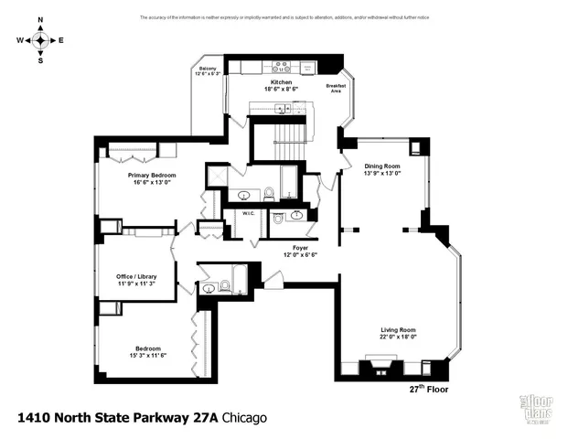 $999,000 | 1410 North State Parkway, Unit 27A, Chicago, IL 60610