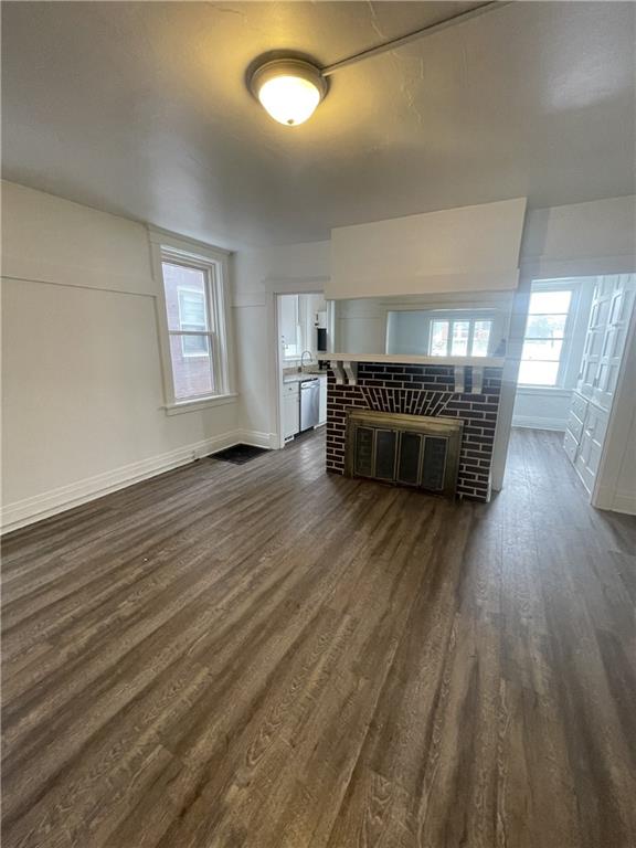 136 South Spring Avenue Greensburg, PA 15601 - Photo 10 of 46 a view of livingroom with hardwood floor and window