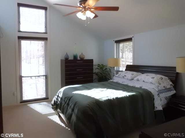 3121 Winterfield Road Midlothian, VA 23113 - Photo 16 of 24 Bedroom - Bedroom 4 with ceiling fan and 3 closets