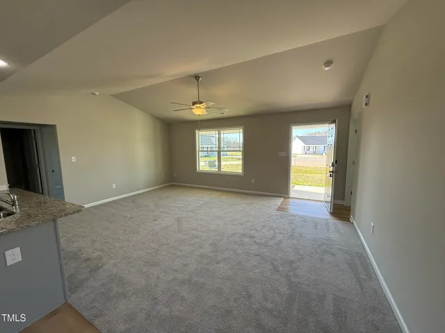 a view of an empty room with window
