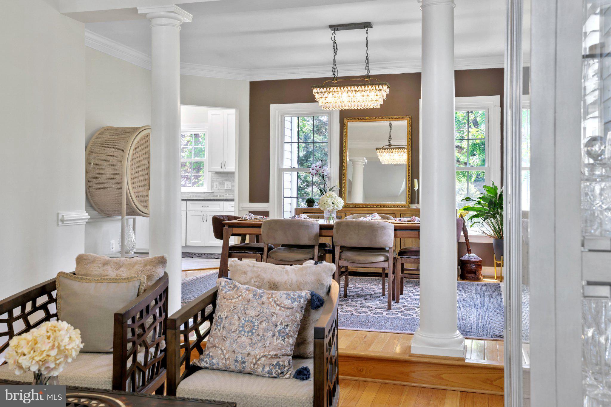 6732 Churchill Road McLean, VA 22101 - Photo 8 of 61 Elegant dining space with classic charm.
