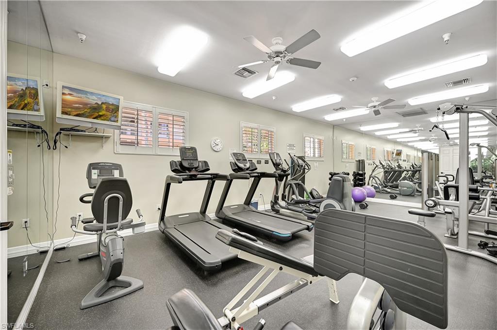 410 Bayfront Place, Unit 2409 Naples, FL 34102 - Photo 23 of 23 a view of a room with gym equipment