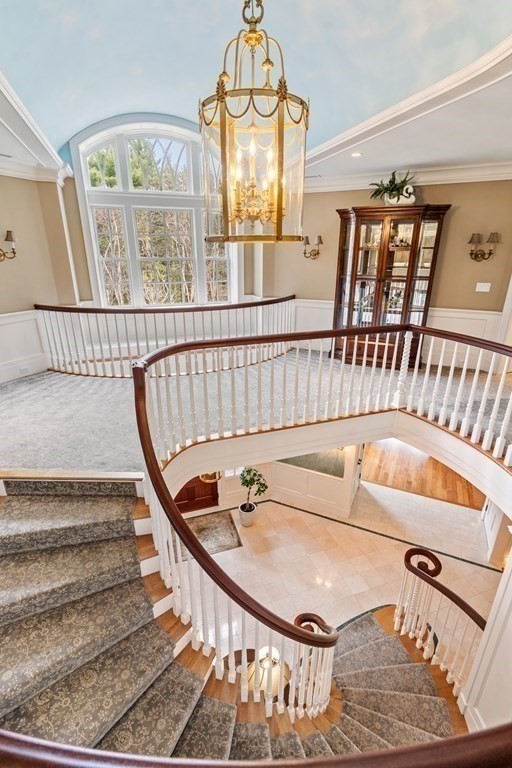 145 Dutton Road Sudbury, MA 01776 - Photo 21 of 41 a view of staircase with a furniture