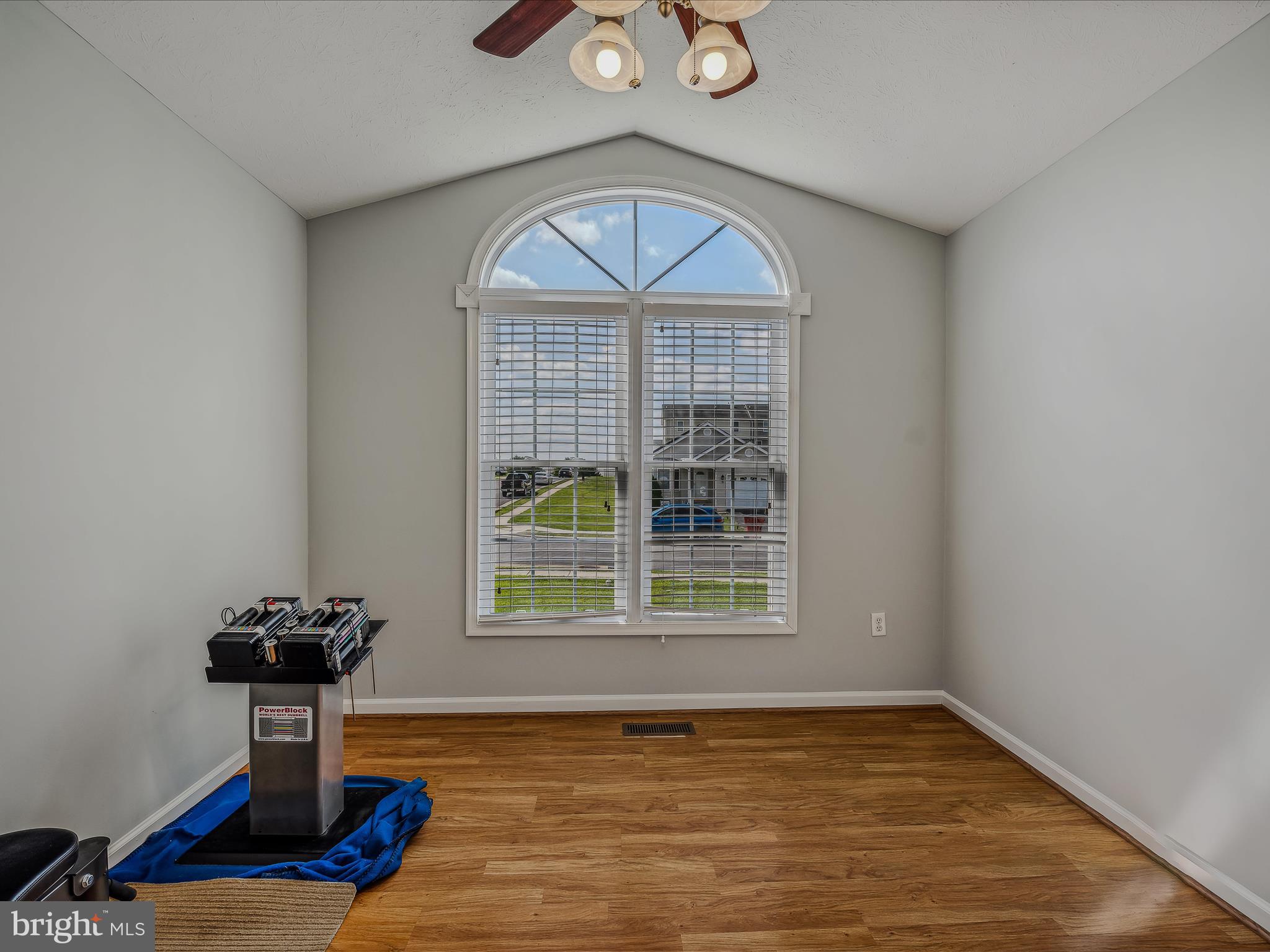 76 Peter Rabbit Drive Ranson, WV 25438 - Photo 21 of 37 Bedroom 2 features arched window, vaulted ceiling