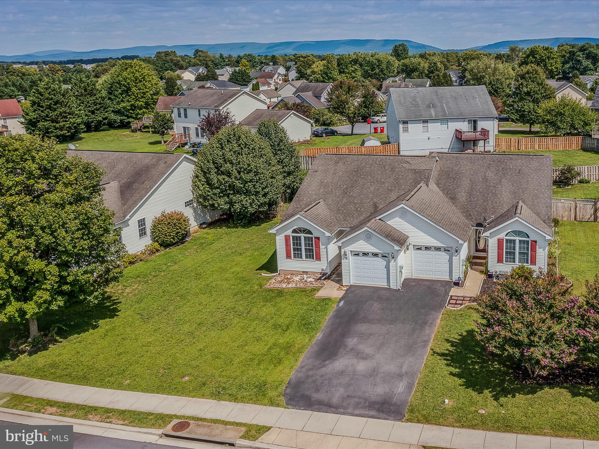 76 Peter Rabbit Drive Ranson, WV 25438 - Photo 33 of 37 Aerial view showcases the lovely property