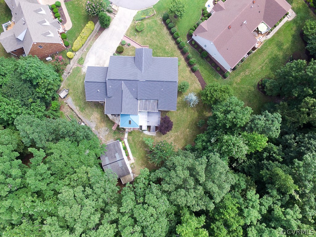 12600 Lilking Road Chester, VA 23831 - Photo 3 of 25 an aerial view of a house with a yard