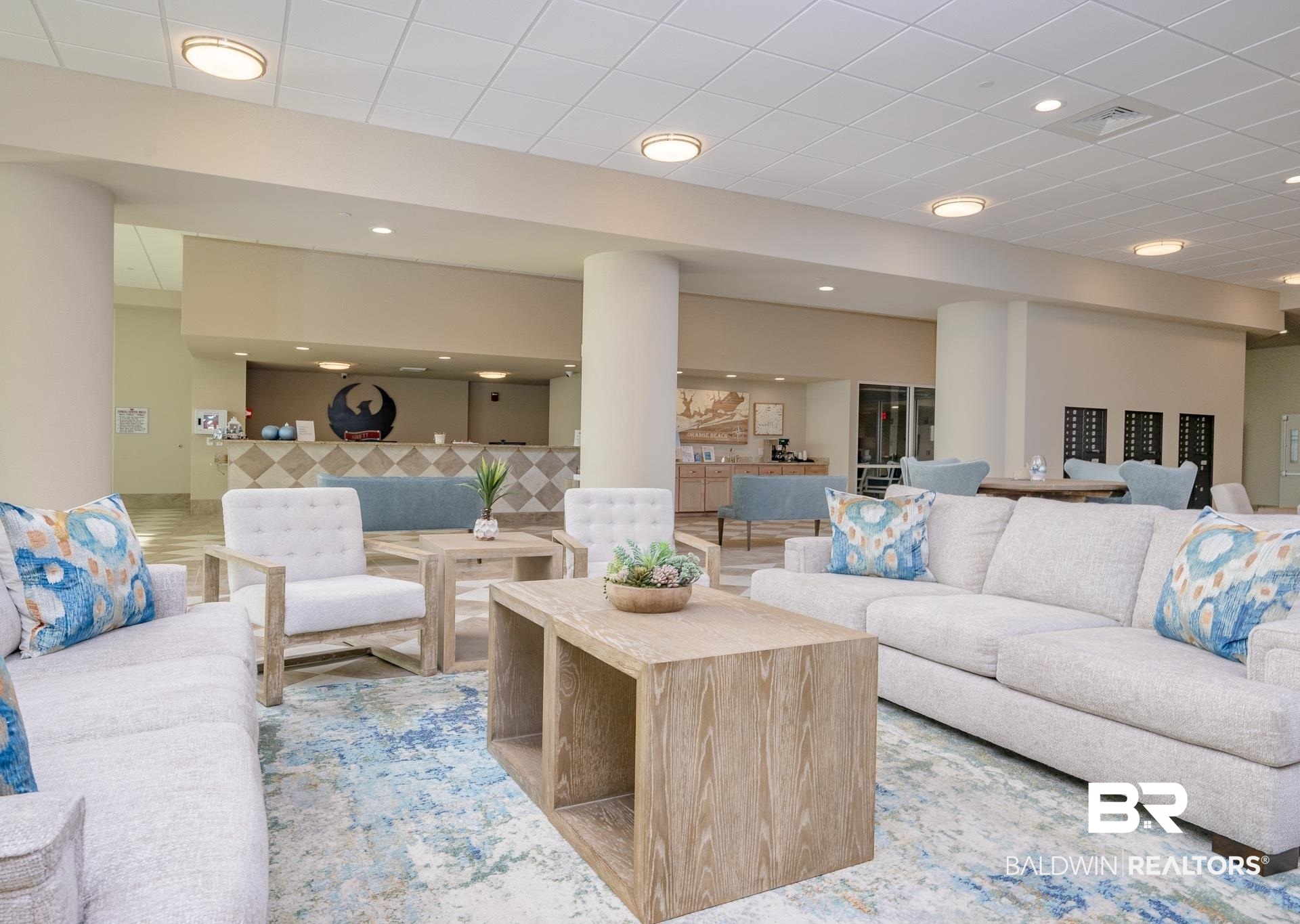 23008 Perdido Beach Boulevard, Unit 506 Orange Beach, AL 36561 - Photo 46 of 48 Living area featuring recessed lighting and visible vents