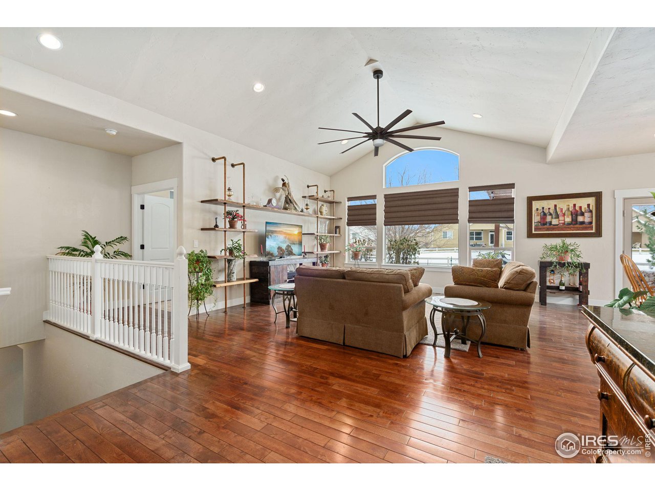 1185 Osprey Road Eaton, CO 80615 - Photo 3 of 36 Vaulted ceilings and extensive hardwood flooring