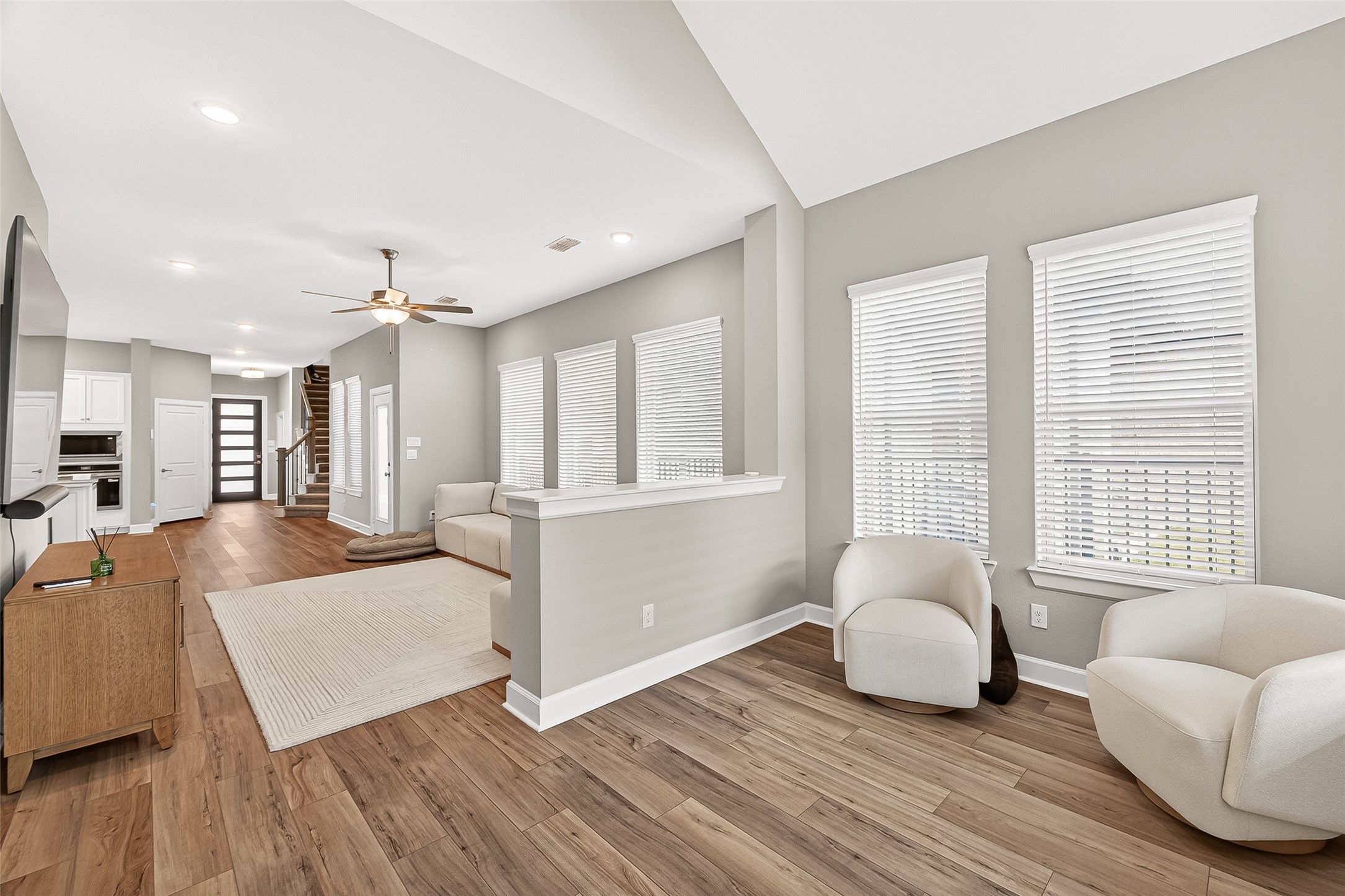 11226 Common Hackberry Street Cypress, TX 77433 - Photo 3 of 17 a living room with furniture and a large window
