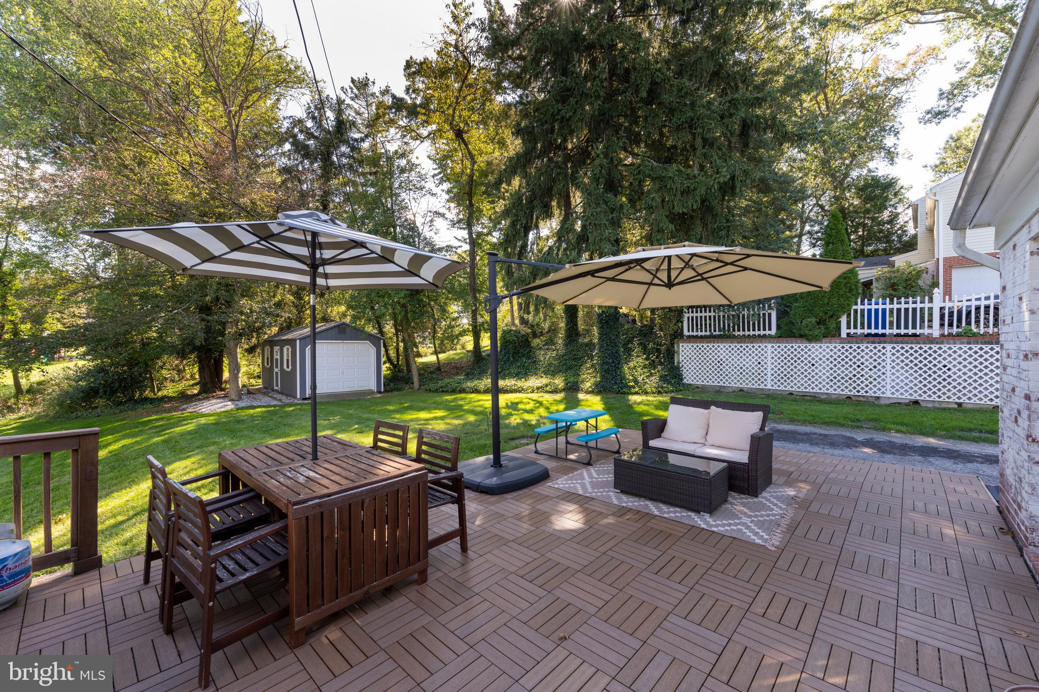 209 Charmuth Road Lutherville-Timonium, MD 21093 - Photo 32 of 43 Upper Patioe with Deck Tiles