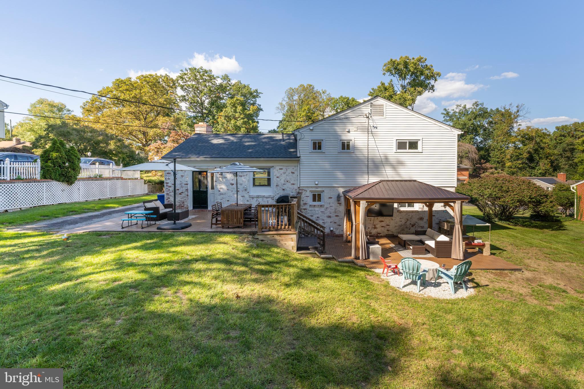 209 Charmuth Road Lutherville-Timonium, MD 21093 - Photo 35 of 43 View from Rer Yard