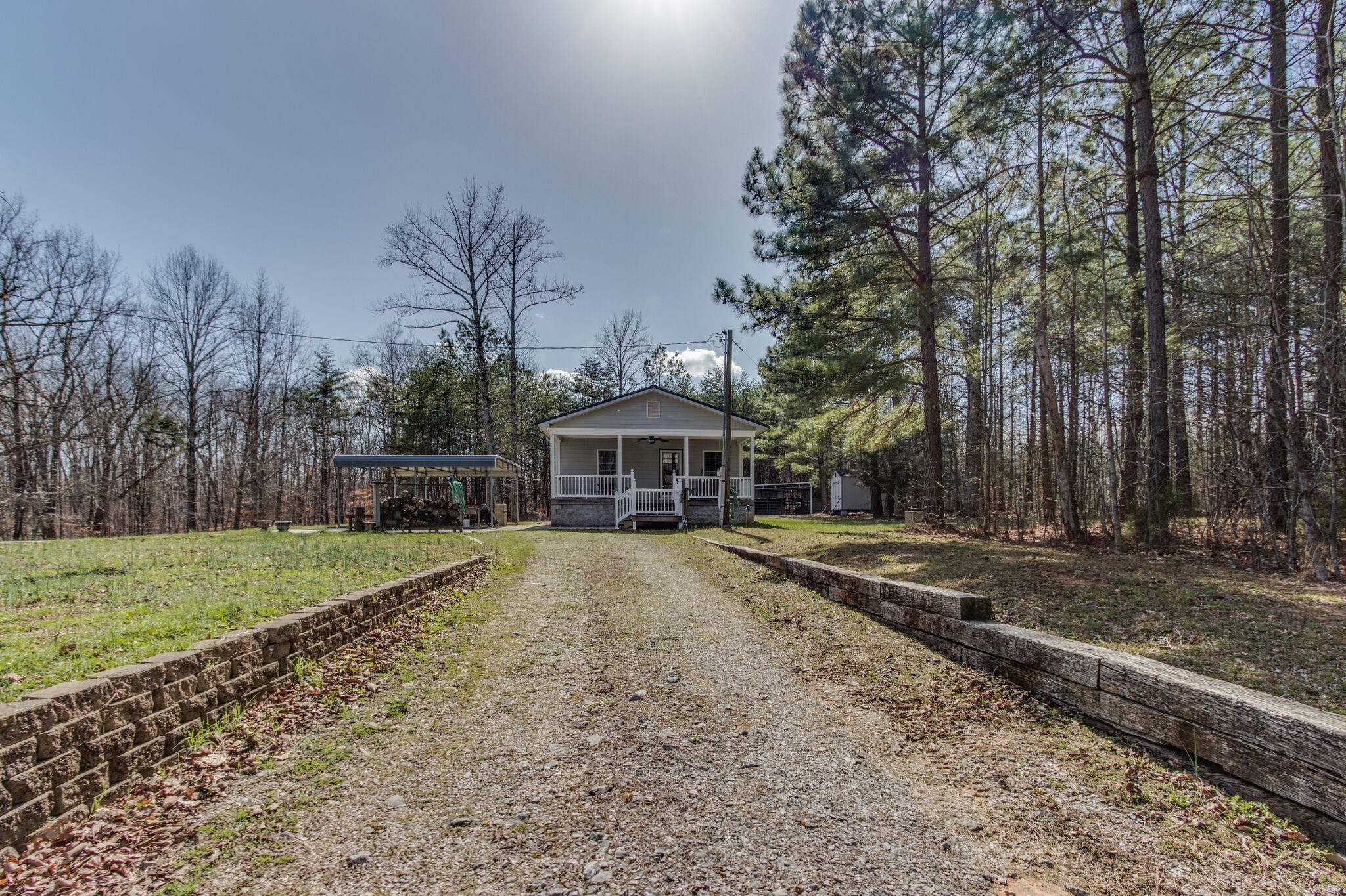 210 Double Check Lane Belvidere, TN 37306 - Photo 1 of 48 a view of a house with backyard and trees