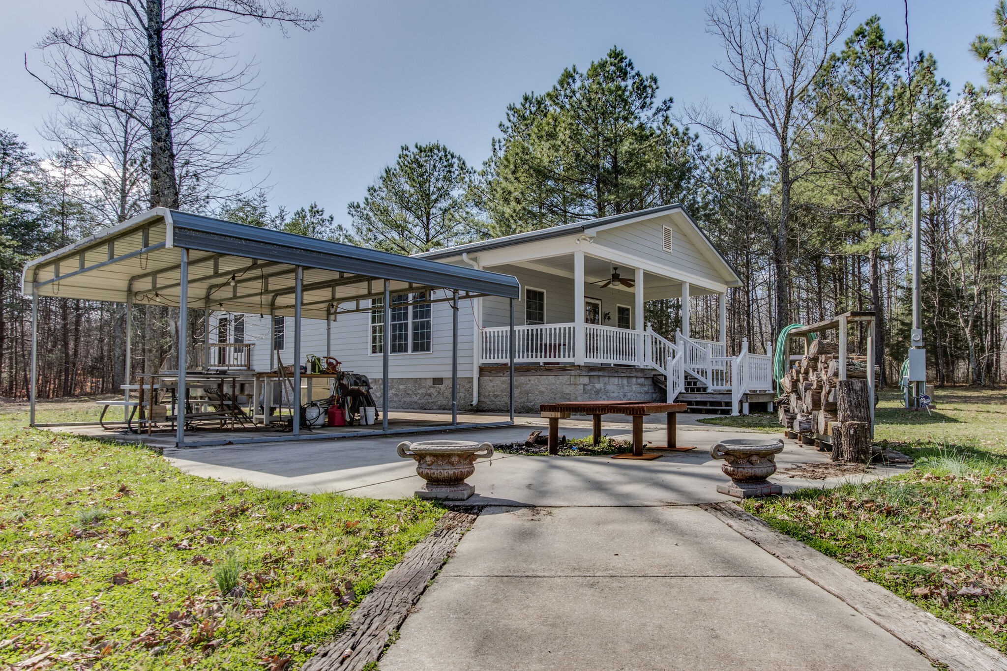 210 Double Check Lane Belvidere, TN 37306 - Photo 4 of 48 a front view of a house with patio