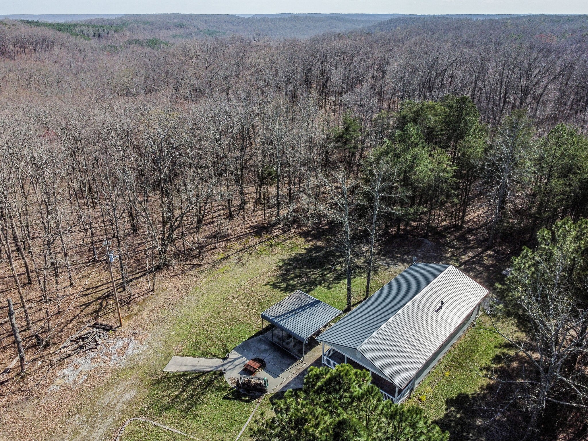 210 Double Check Lane Belvidere, TN 37306 - Photo 38 of 48 an aerial view of residential house with outdoor space