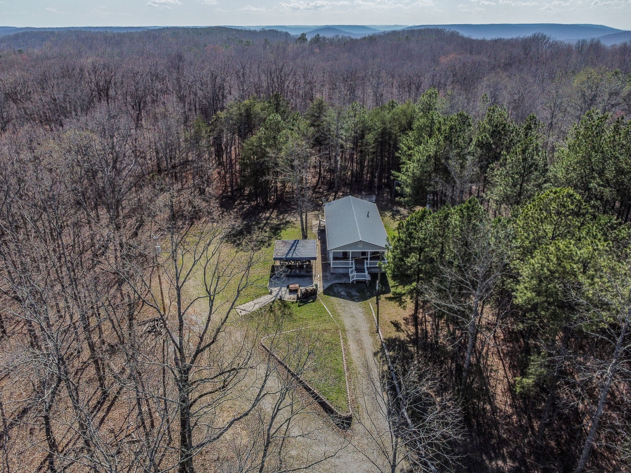 210 Double Check Lane Belvidere, TN 37306 - Photo 48 of 48 a view of a house with a yard and wooden fence