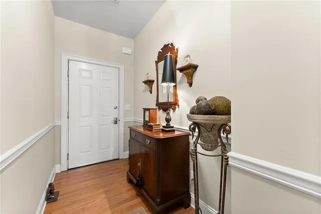 a view of storage and utility room