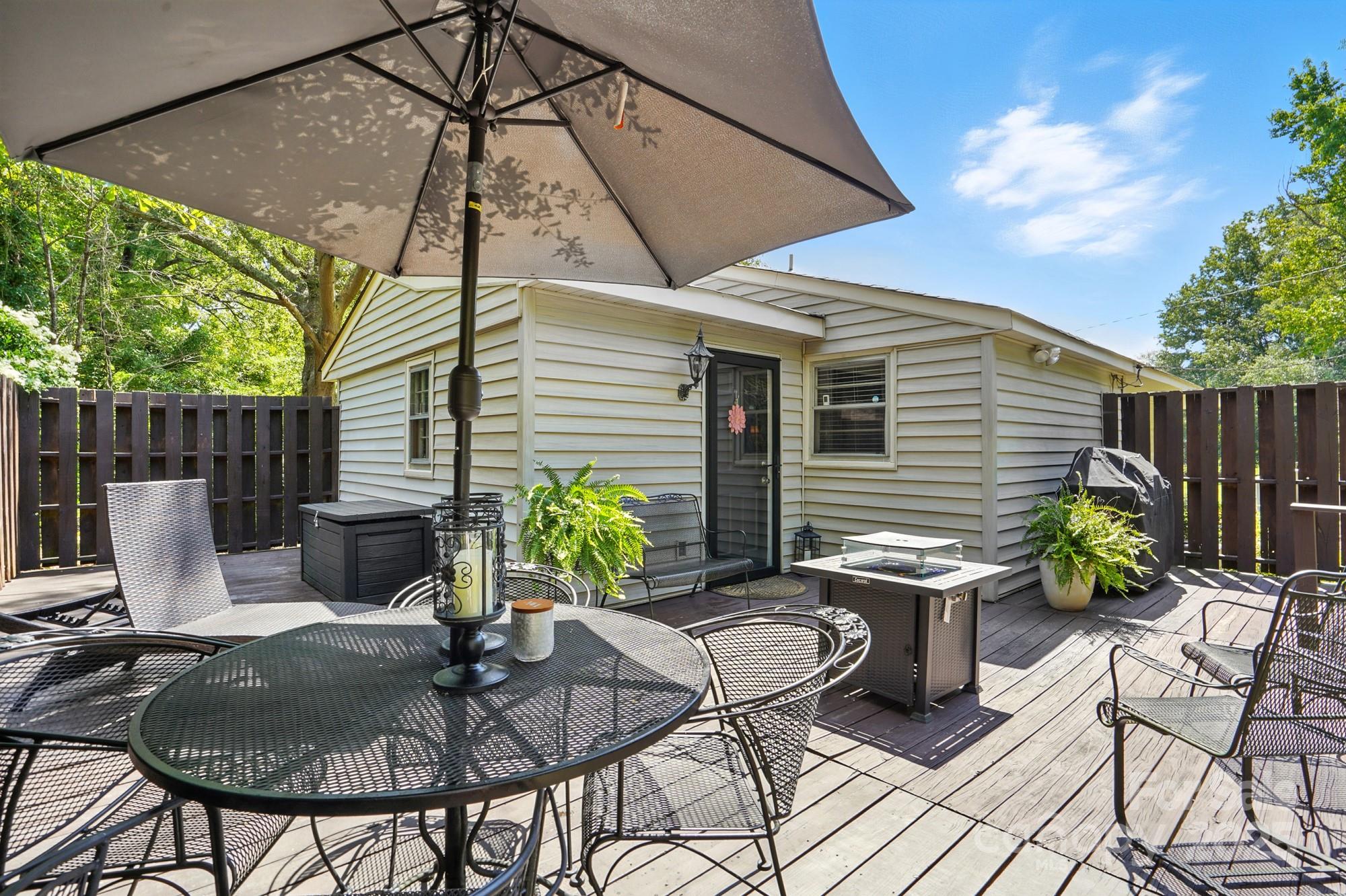 4825 Edgeland Road Edgemoor, SC 29712 - Photo 29 of 34 a view of a chairs and table in patio