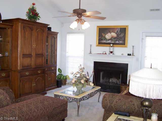 530 Fox Ridge Road Greensboro, NC 27406 - Photo 3 of 6 Other. GR w/vaulted ceil & wood burn FP