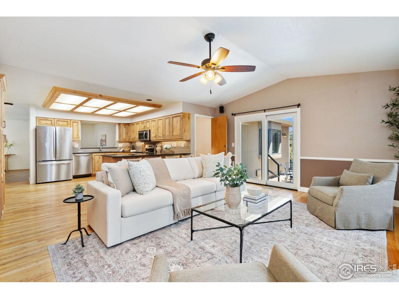 4331 West 16th Street Road Greeley, CO 80634 - Photo 39 of 41 Open Floor Plan with Great Room Access to Backyard