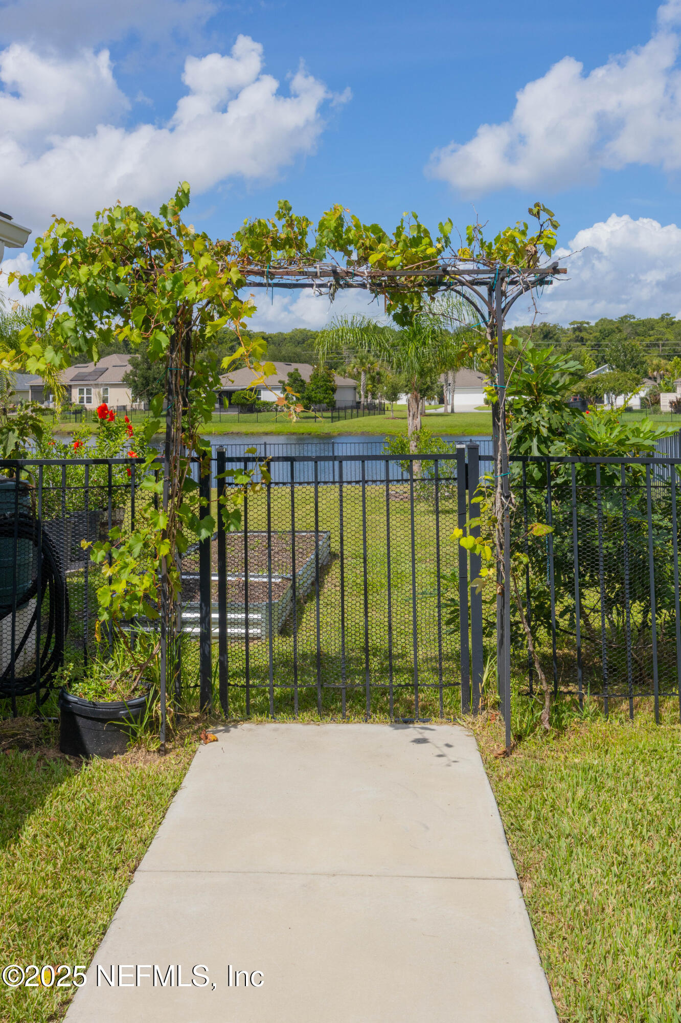 333 Old Hickory Forest Road St. Augustine, FL 32084 - Photo 38 of 62 a view of a garden with a pathway