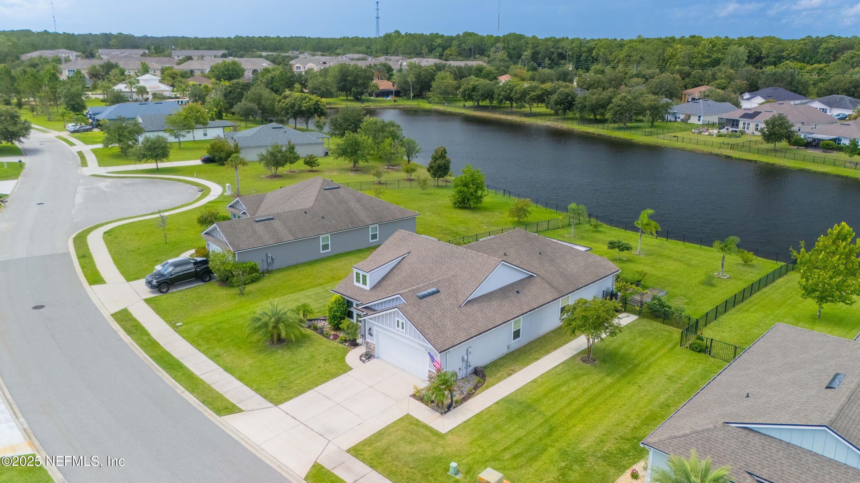 333 Old Hickory Forest Road St. Augustine, FL 32084 - Photo 48 of 62 an aerial view of a house with a swimming pool