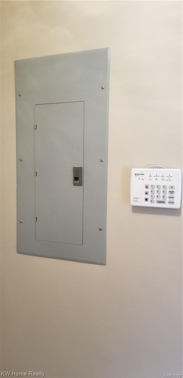 2169 Cove Road Goodells, MI 48027 - Photo 46 of 65 House Service Panel & Broadway Alarm System (Owned)