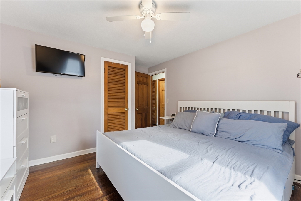 97 Robak Drive Chicopee, MA 01020 - Photo 20 of 41 a bedroom with a bed and a flat screen tv