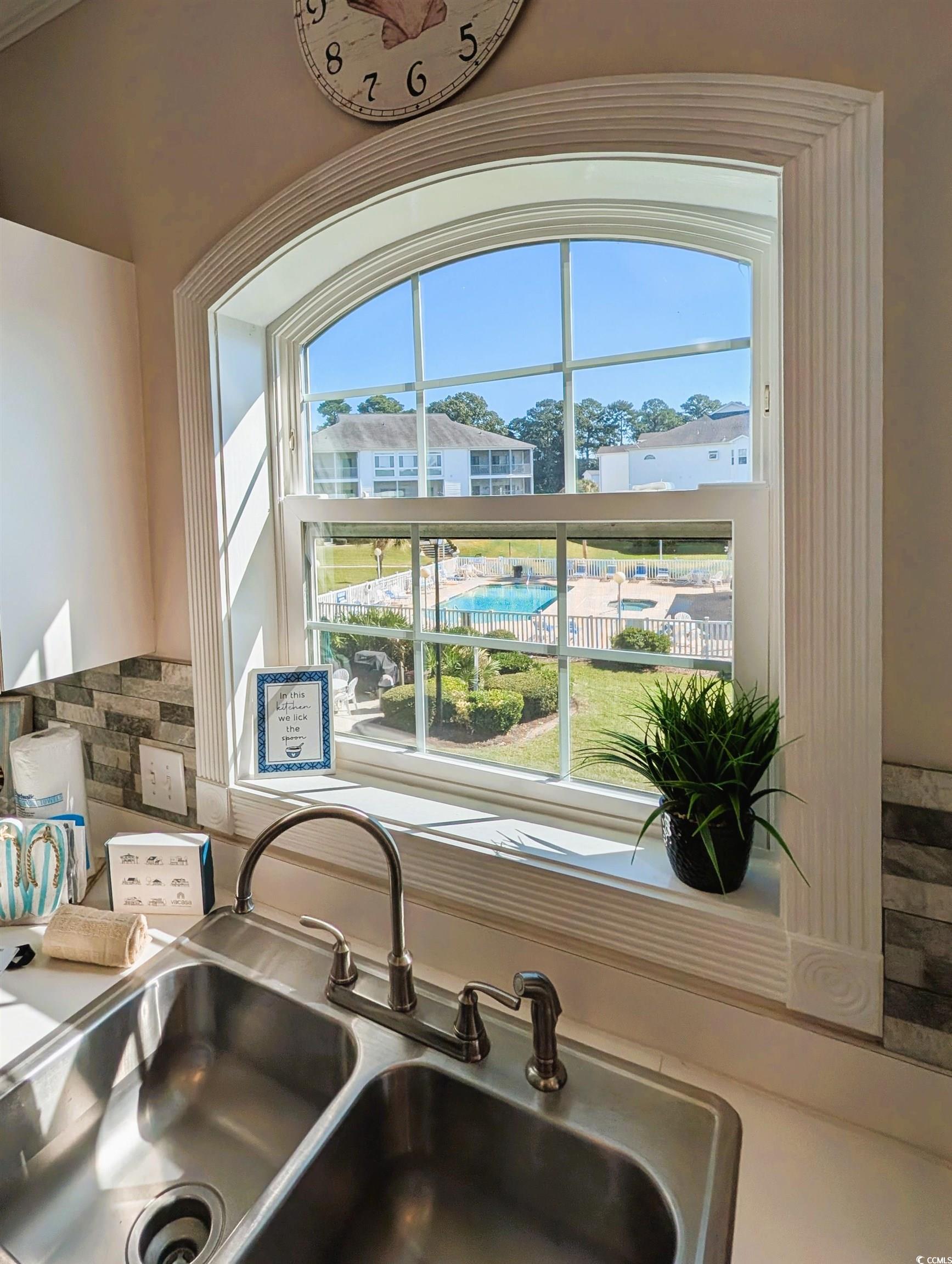 1512 Lanterns Rest Road, Unit 201 Myrtle Beach, SC 29579 - Photo 3 of 23 Kitchen view of a sink