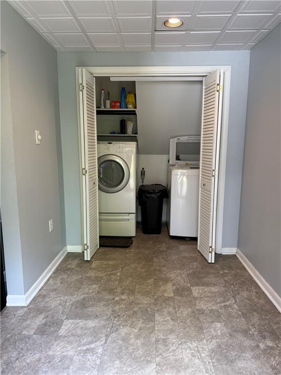 19 Studa Street, Unit 1 Burgettstown, PA 15021 - Photo 12 of 13 a view of a storage & utility room with washing machine