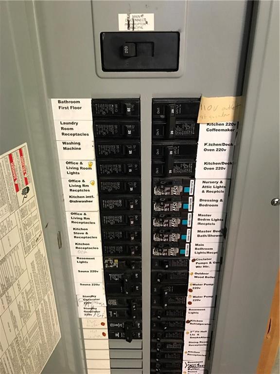 187 Shore Road Perry, ME 04667 - Photo 30 of 35 Two hundred amp circuit box with...