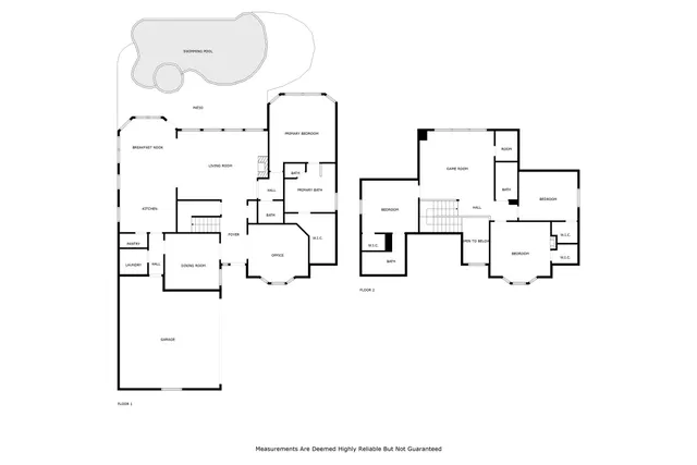 a picture of floor plan