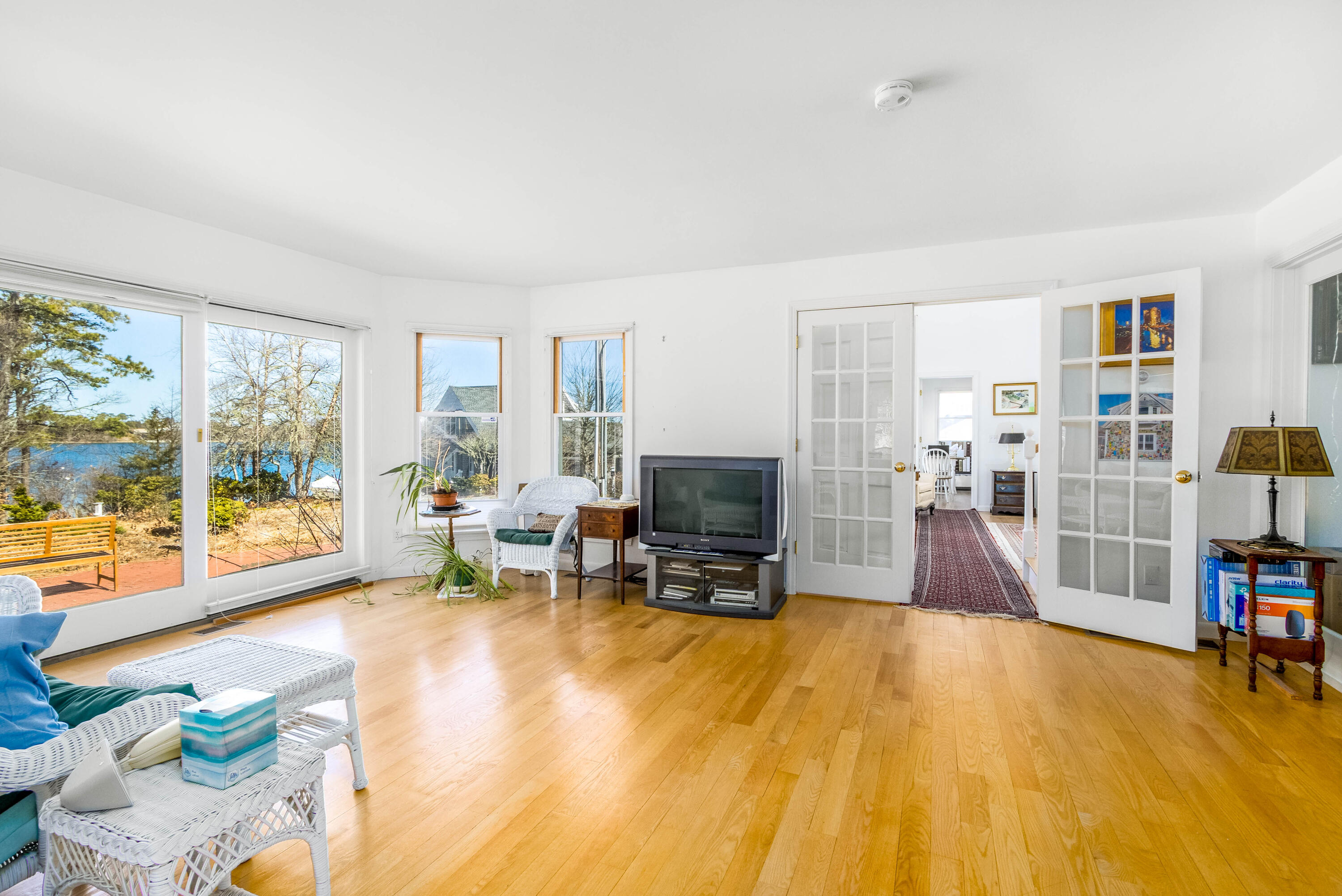 104 Seapine Road North Chatham, MA 02650 - Photo 11 of 36 a living room with furniture and a flat screen tv