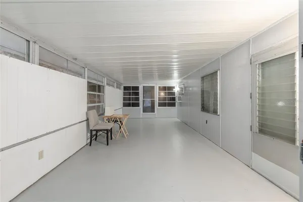 a view of a storage & utility room