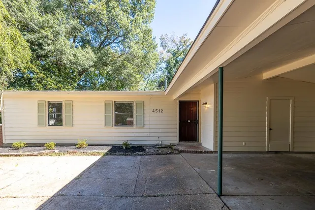 view of a house with a patio
