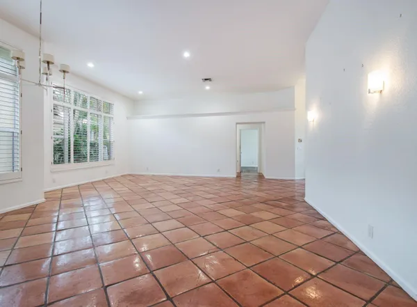a view of empty room