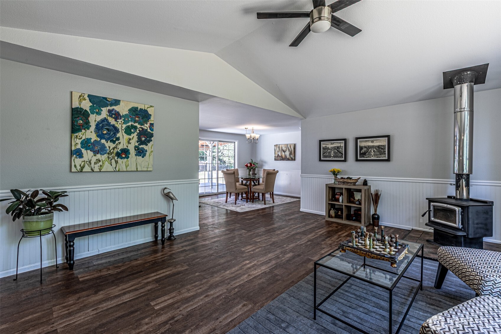 18920 217th Avenue East Orting, WA 98360 - Photo 6 of 36 a living room with furniture and wooden floor
