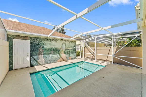 a view of a indoor swimming pool