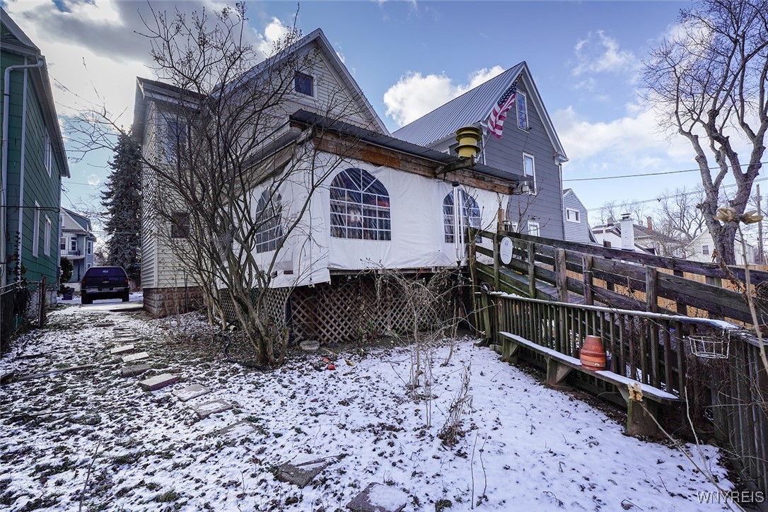 30 Parkview Lackawanna, NY 14218 - Photo 26 of 31 BACK DECK VIEW