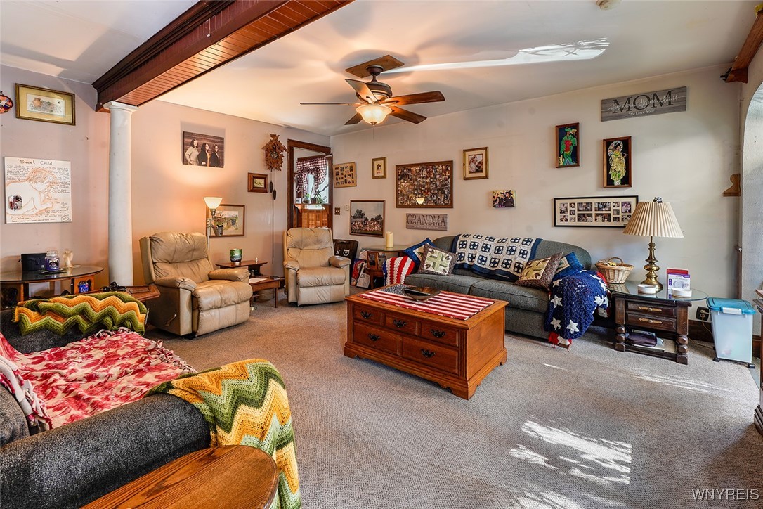 30 Parkview Lackawanna, NY 14218 - Photo 3 of 31 LR FROM FOYER VIEW