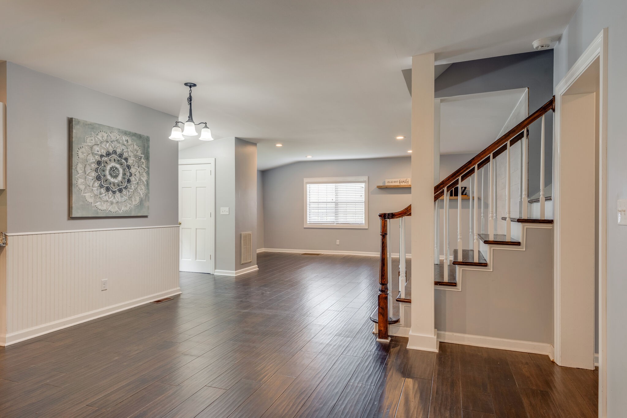6201 Ladd Road Franklin, TN 37067 - Photo 12 of 28 a view of entryway with wooden floor
